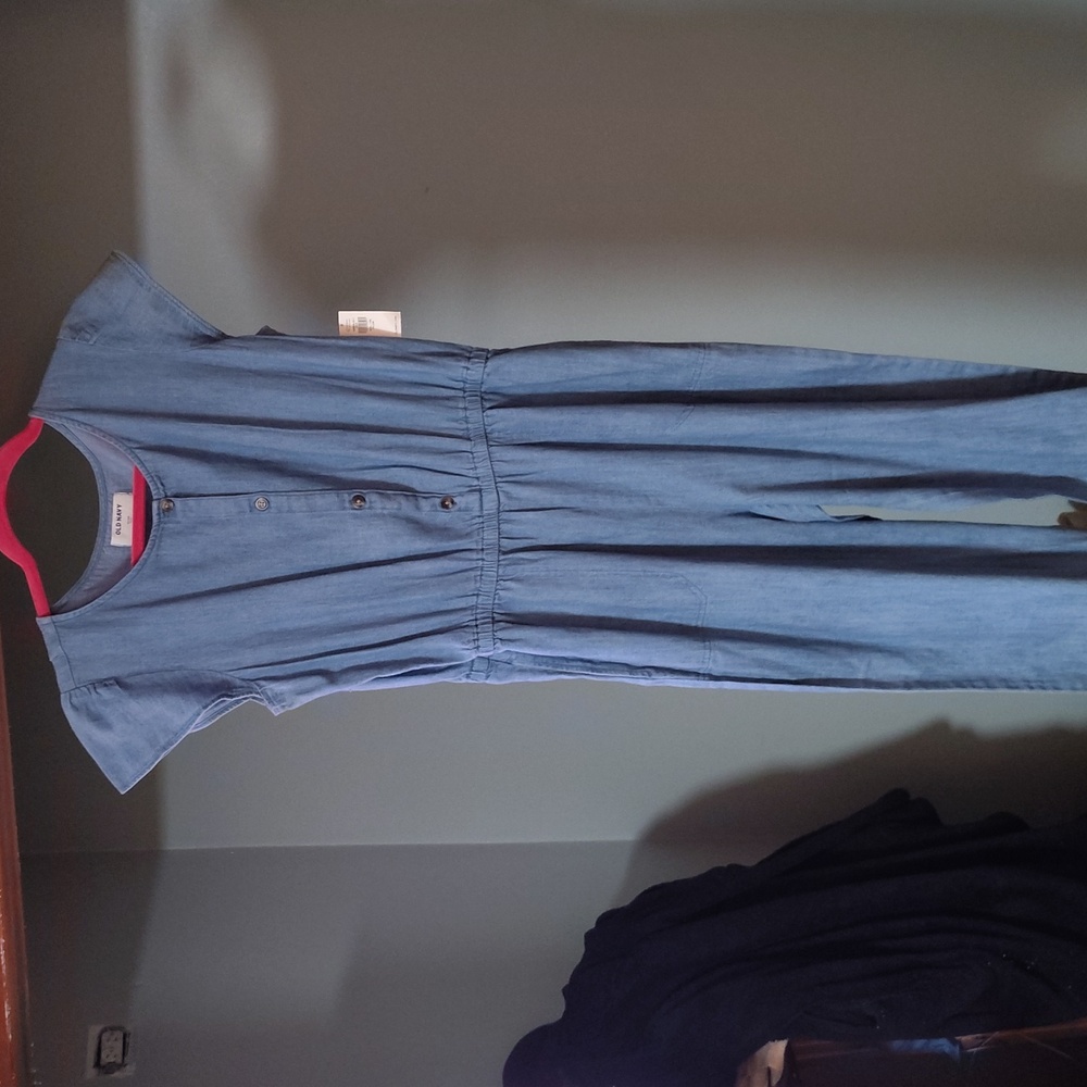 Denim Romper